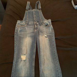 Material Girl Denim Overalls